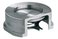 Клапан обратный тарельчатый ZETKAMA 275I-040-E51, DN040, PN40, корпус - AISI316 (CF8M), диск - AISI316 (CF8M), уплотнение - AISI316 (CF8M)