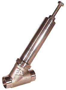 Перепускной клапан, DN32, Рср:1-5bar нерж. сталь/FKM, НЗ UV330265/L