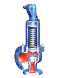 Предохранительный клапан 25.912 ARI-SAFE  PN40/16, EN-JS1049 Тмакс=+300оС фланец (DN200/300 PN40 Рср=ХХ)