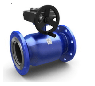 Кран шаровой п/проходн. LD КШЦФР.16.02 ПП PN16, Ст20/Нерж. сталь 1.4308/PTFE, фланец/фланец, редуктор (DN150 PN16 КШ.Ц.Ф.Р.150.016.02 полн.)