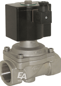 Электромагнитный клапан 2/2-ход. , G11/4", Ed/NBR, 24VDC 0-16bar, с управлением, Тмакс.= + 90°C
