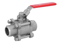 Кран шаровый Kugelhahn DN25, PN64, 1.4408/PTFE, Anschweißenden, voller Durchgang, DIN3202-S13