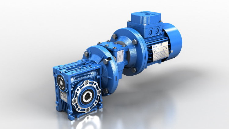 NMRV063 Червячный мотор-редуктор Motovario NMRV063/130(i=300)IEC90B5 АИР80B4,230/400V AC,50Hz,1,5kW,