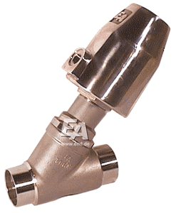Пневмоклапан, DN65, SK125-Alu., FL нерж. сталь/PTFE