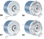 Энкодер RHI50456016206 59 Ø10THS 9-30VDC 1024PPR HTL R2M