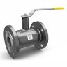 Кран шаровой стандартно проходной LD КШЦФ PN40, Сталь 20 / Нерж. сталь 1.4021 / PTFE, фланец/фланец